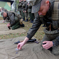 Занятие по огневой подготовке проведено с личным составом 361 боо (ЦОВУ)