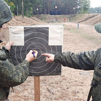Занятие по огневой подготовке