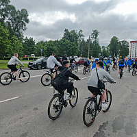 Военнослужащие приняли участие в велопробеге «Дорогами Победы»