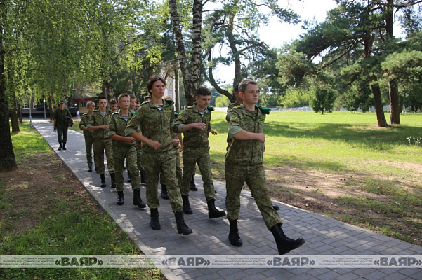 В гостях у гвардейцев — юные усовцы