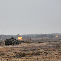 Военнослужащие 38 одшбр выполнили упражнения контрольных стрельб