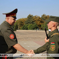 Гродненские курсанты приняли Военную присягу