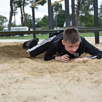 В Бресте проходит областной этап спортивно-патриотических игр «Зарница» и «Зарничка»