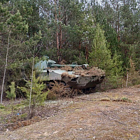 Батарейные тактические учения в 6 омбр