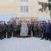 Торжественные мероприятия в 841-й гвардейской группе артиллерии 11 омбр