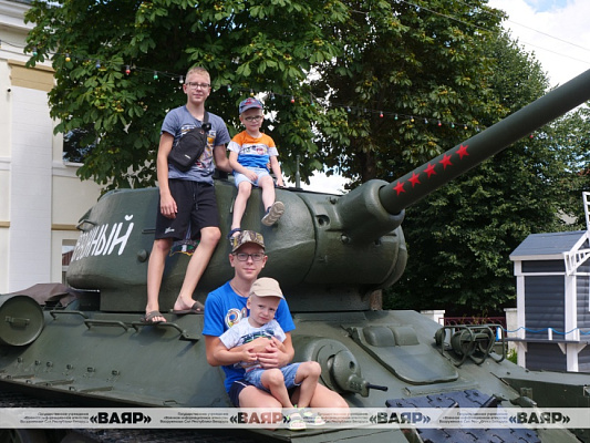 К акции «Марш Победы» присоединился Шклов