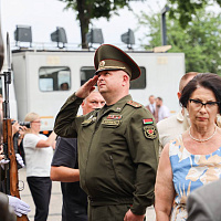Военнослужащие почтили память погибших в годы Великой Отечественной войны