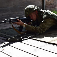 В 48 об РЭБ прошли занятия по огневой подготовке с военнообязанными