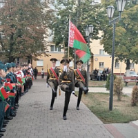 Юных гомельчан приняли в пионеры