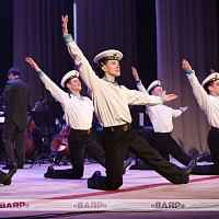 Военные артисты выступили с отчетным концертом