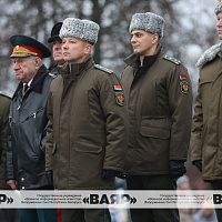 Новобранцы в составе ССО приняли присягу в Бобруйске