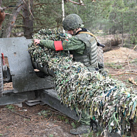 Совместный лагерный сбор артиллерийских подразделений сил специальных операций