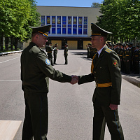 Торжественное вручение юбилейной медали «80 лет освобождения Республики Беларусь от немецко-фашистских захватчиков»