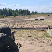 Продолжается полевой выход зенитного ракетно-артиллерийского дивизиона 120 омбр