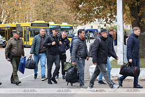  В одной из воинских частей ВВС и войск ПВО развёрнут пункт приема личного состава