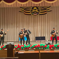 «Чёрные береты» выступили для гвардейцев