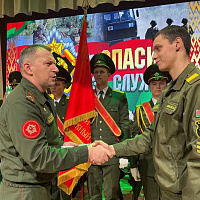 Чествование военнослужащих в 30 ождбр