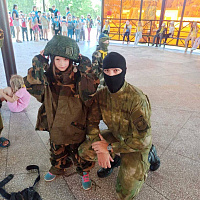 Курсанты приняли участие в организации и проведении военно-спортивной игры «Зарница»