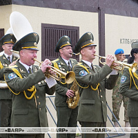 Торжественное открытие XXII открытого чемпионата Вооружённых Сил Республики Беларусь по парашютному спорту