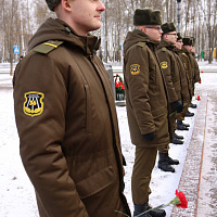 Военнослужащие 36 дмостбр и 65 автбр приняли участие в митинге   «Пока мы помним — мы живем!» 