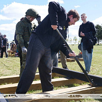 Праздничные мероприятия у мемориального комплекса «Курган Славы»