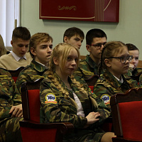 На «Уроке мужества» – встреча с ветераном