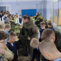 В войсках продолжаются мероприятия военно-патриотической направленности