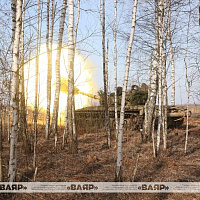 Батальонное тактическое учение с подразделениями 120 омбр