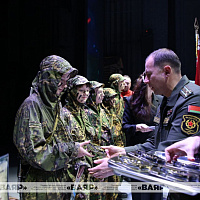 Торжественный концерт, приуроченный третьей годовщине со дня основания военно-патриотического клуба «Чёрный лис»