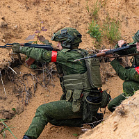 Курсанты военной академии сдают государственные экзамены