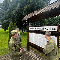 Военнослужащие 36 дмостбр посетили Трофимову криницу