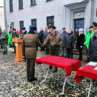 Митинг, посвященный празднованию Дня ракетных войск и артиллерии