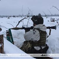 На Гожском полигоне проходят занятия по боевой подготовке с военнослужащими 6 омбр