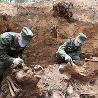 Под Минском найдено захоронение времен Великой Отечественной войны