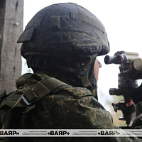  С одним из танковых батальонов ЗОК проводится батальонное тактическое учение