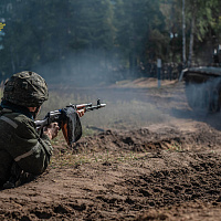 Курсанты Военной академии прошли обкатку танком