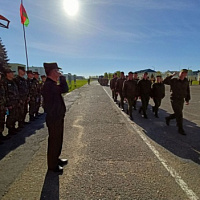 Проводы военнослужащих, выслуживших установленные сроки