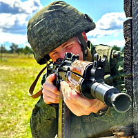Занятия по огневой подготовке с военнослужащими 19 омбр
