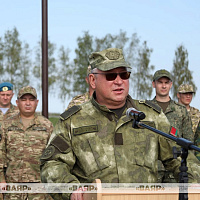 Состоялась церемония закрытия учения ОДКБ «Поиск-2025» на Лепельском полигоне