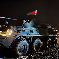 Совершили марш в пункт постоянной дислокации