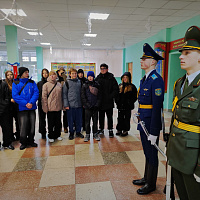 Военнослужащие Вооружённых Сил продолжают проводить мероприятия военно-патриотической направленности