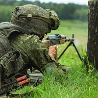 Занятия по боевой подготовке с военнослужащими 120 омбр