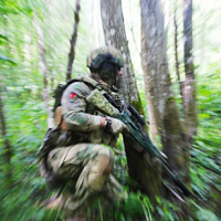 Тактико-специальное занятие с витебскими десантниками