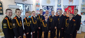 Минские суворовцы посетили «Калядную зорку»