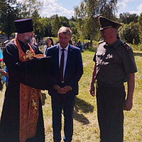 В Витебском районе перезахоронили останки 21 воина Великой Отечественной войны  