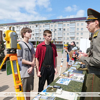 В Витебске стартовала военно-патриотическая и профориентационная акция «Готовы Родине служить»