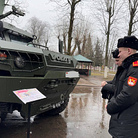 Воспитанники Борисовского кадетского училища Минской области посетили 60 опс