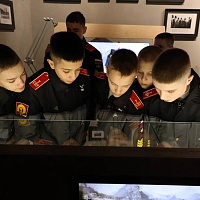 Продолжается визит делегации Уссурийского суворовского военного училища в Беларусь