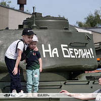 «Марш Победы» в Кобрине