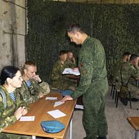 Под Витебском стартовали испытания на право ношения нагрудного знака «Доблесть и мастерство»